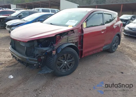 2013 Hyundai Santa Fe Sport z USA, uszkodzony, nr VIN 5XYZU3LB2DG090374